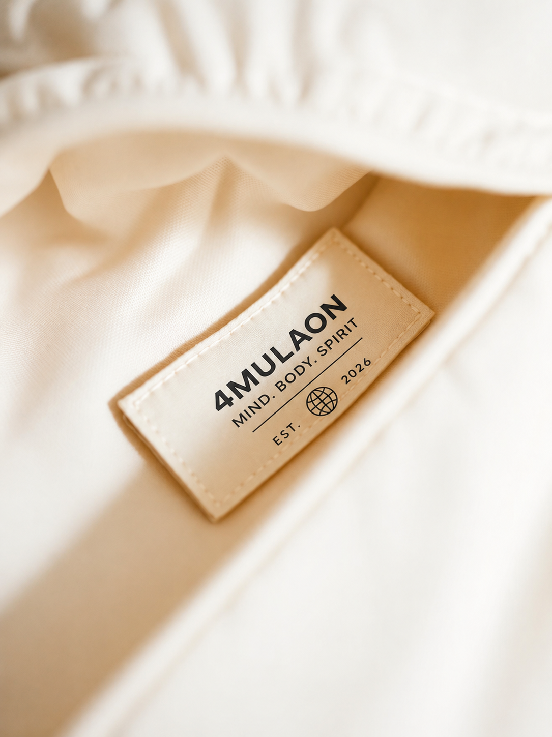 Woven label detail